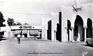 Colomb-Bechar - La Mairie et l'Agence d'Air France